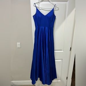 Royal Blue prom dress